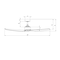 Wac Stella Indoor and Outdoor 3-Blade Smart Ceiling Fan 60in Matte White with Remote Control, 3 Blades F-056 - alternate 4